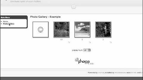 Joomla tutorial - How to Upload Pictures to a Photo Gallery Using Phoca Gallary