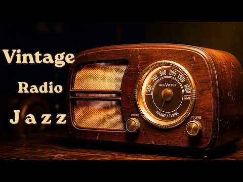 Vintage Late Night Radio Jazz Vol.102 – 1930s 1940s Soft Swing & Vinyl Background Music