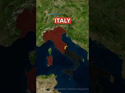 Did You Know That Italy... 🤔 🇮🇹 #shorts #geography #maps #italy