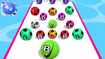 AZ Run - 2048 ABC Runner All Levels Gameplay Walkthrough (Android, iOS) LATEST UPDATE ABCD-Z