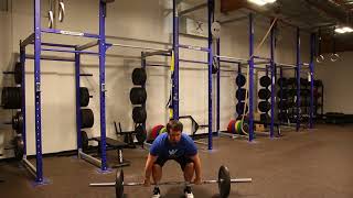 Below Knee Hang Power Clean