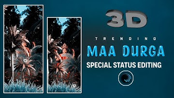 Navratri special 3d status video editing | Maa Durga status#editing #alightmotionediting