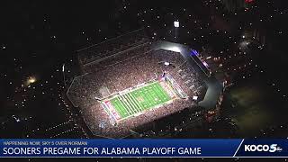 Sooners pregame for Alabama playoff game