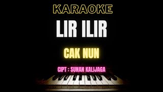LIR ILIR - CAK NUN || KARAOKE DANGDUT RELIGI TANPA VOKAL || STYLE KEYBOARD PA700 || DO = Gm