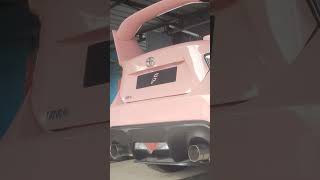 suara knalpot racing di mobil toyota86