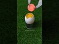Egg 🥚 Vs Fire Ball 🙀 #satisfying #oddlysatisfying #experimnent #asmr #shorts