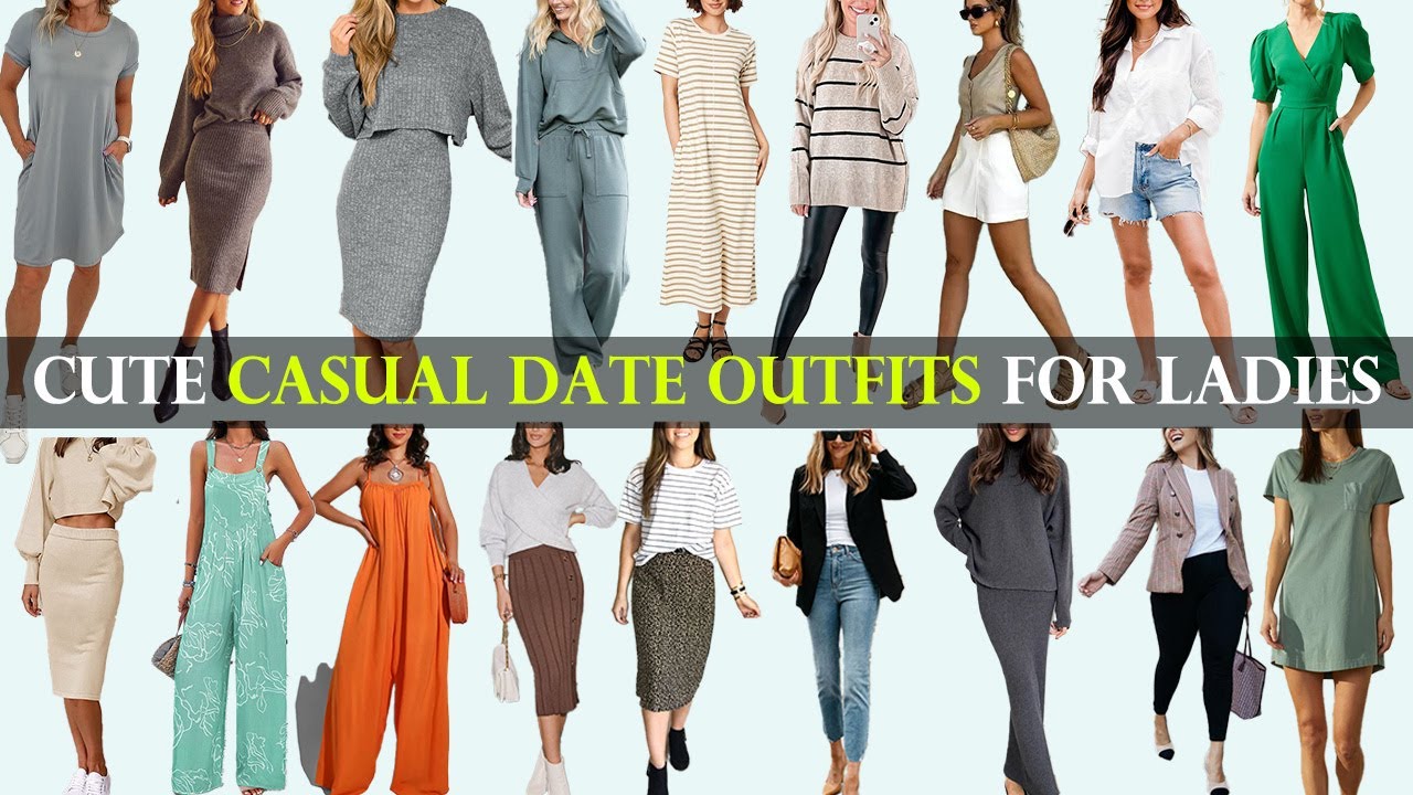 How should I dress for a casual date?/CASUAL DATE OUTFITS ideas ( PART 01) 