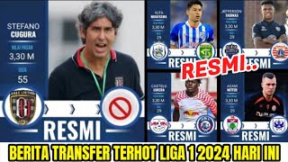 BERITA TOP TRANSFER LIGA 1 2024 HARI INI | AREMA FC - PERSIJA - PERSEBAYA - PERSIB - BALI UNITED