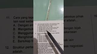 Soal Negosiasi Sangat Mudah, Bahasa Indonesia