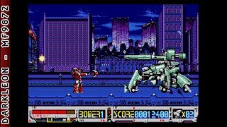 Sega CD - Devastator © 1993 Wolf Team - Gameplay
