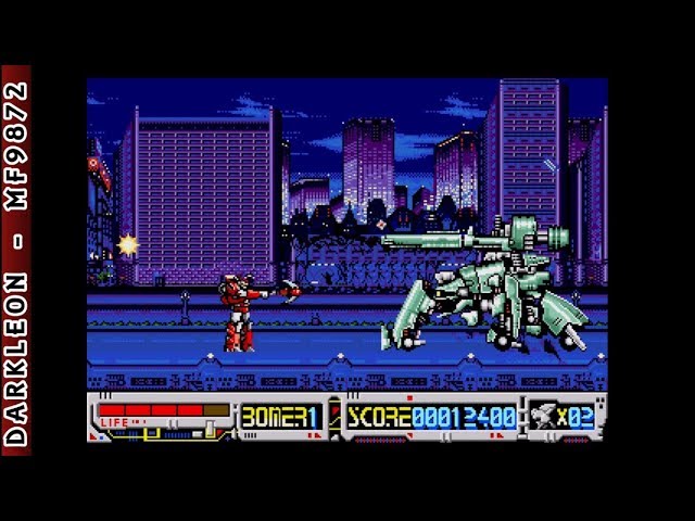 Sega CD - Devastator © 1993 Wolf Team - Gameplay - YouTube
