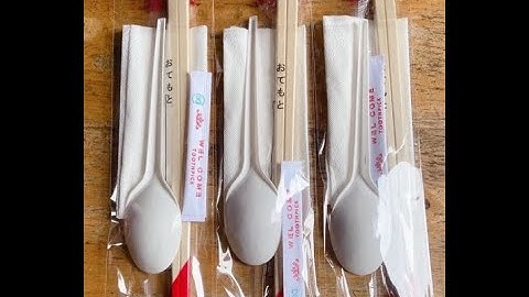 MÁY ĐÓNG GÓI - GIẤY ĂN-  ĐŨA - TĂM - THÌA  CẤP LIỆU TỰ ĐỘNG 4IN1- NĂM 2023