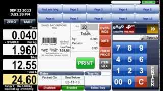 Printing labels in PrePack Mode