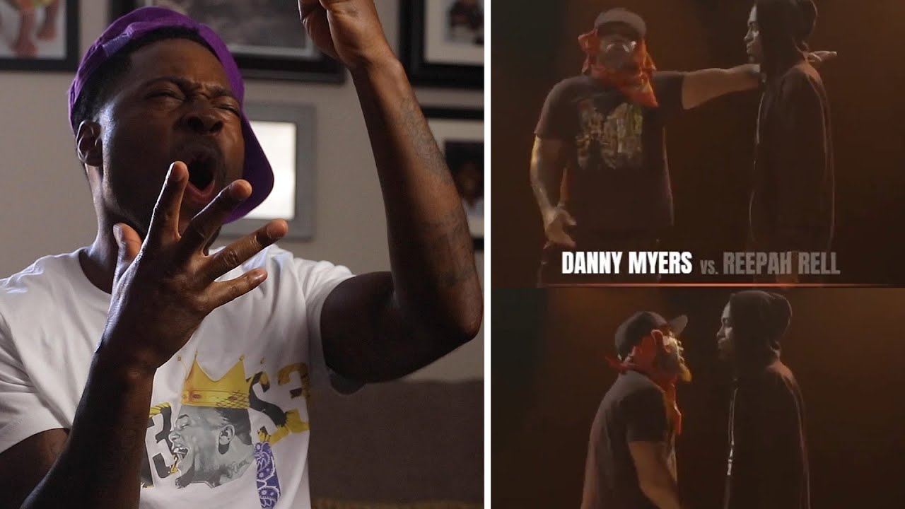 DANNY MYERS A Wanted FUGITIVE For MURDER 😳🚨 vs REEPAH RELL 💀 SMACK/URLTV RAP BATTLE - REACTION