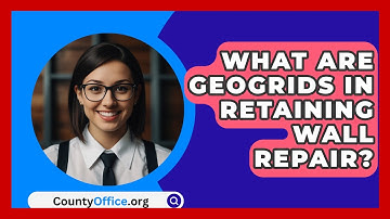 What Are Geogrids In Retaining Wall Repair? - CountyOffice.org