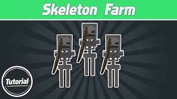 Minecraft Skeleton Farm Tutorial - QuickFarms