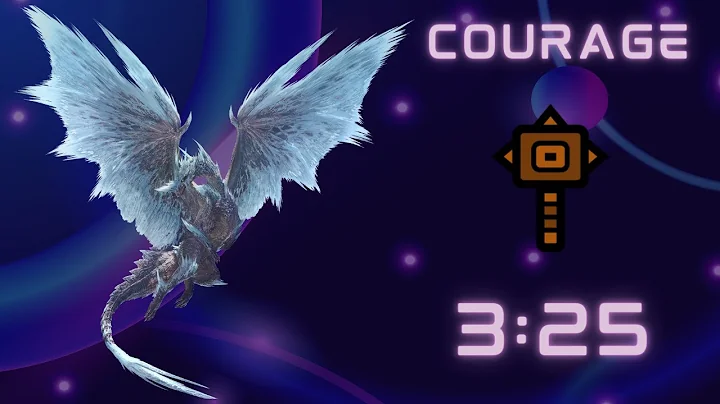 MHR Sunbreak: Velkhana Courage Hammer 3:25 / シャハギイヴェルカーナ