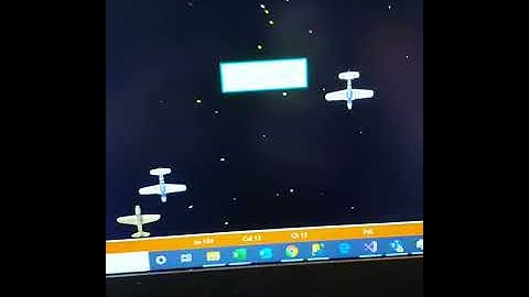 Jet Fighter game using Csharp in Visual Studio preview