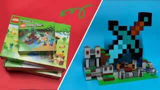 Building the New Lego Minecraft Sets!