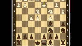 Уроки шахмат  - Будапештский гамбит 4 е4 6 а3