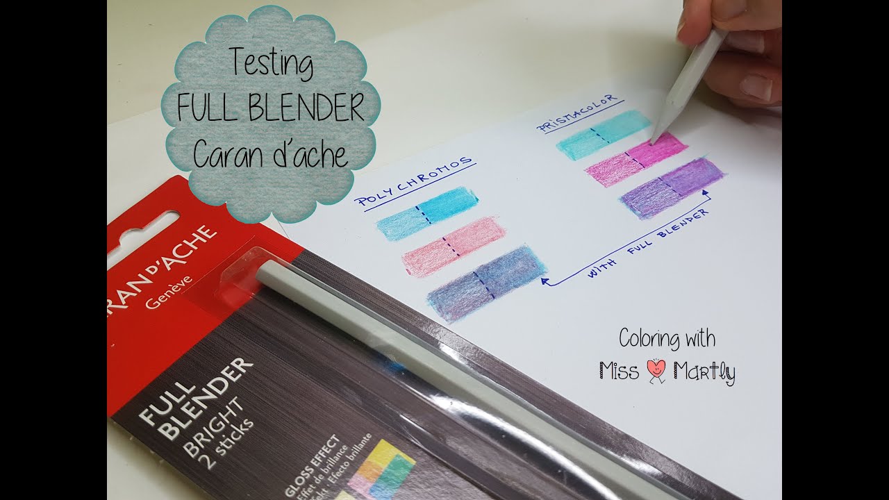  Caran d'Ache Full Blender Bright and Blender Pencil