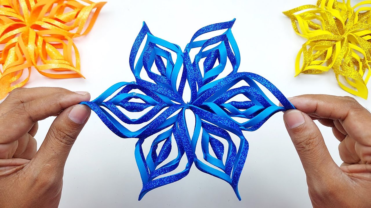 How to Make Christmas Snowflakes 🎄 DIY Christmas Decorations Idea 🎄 ...