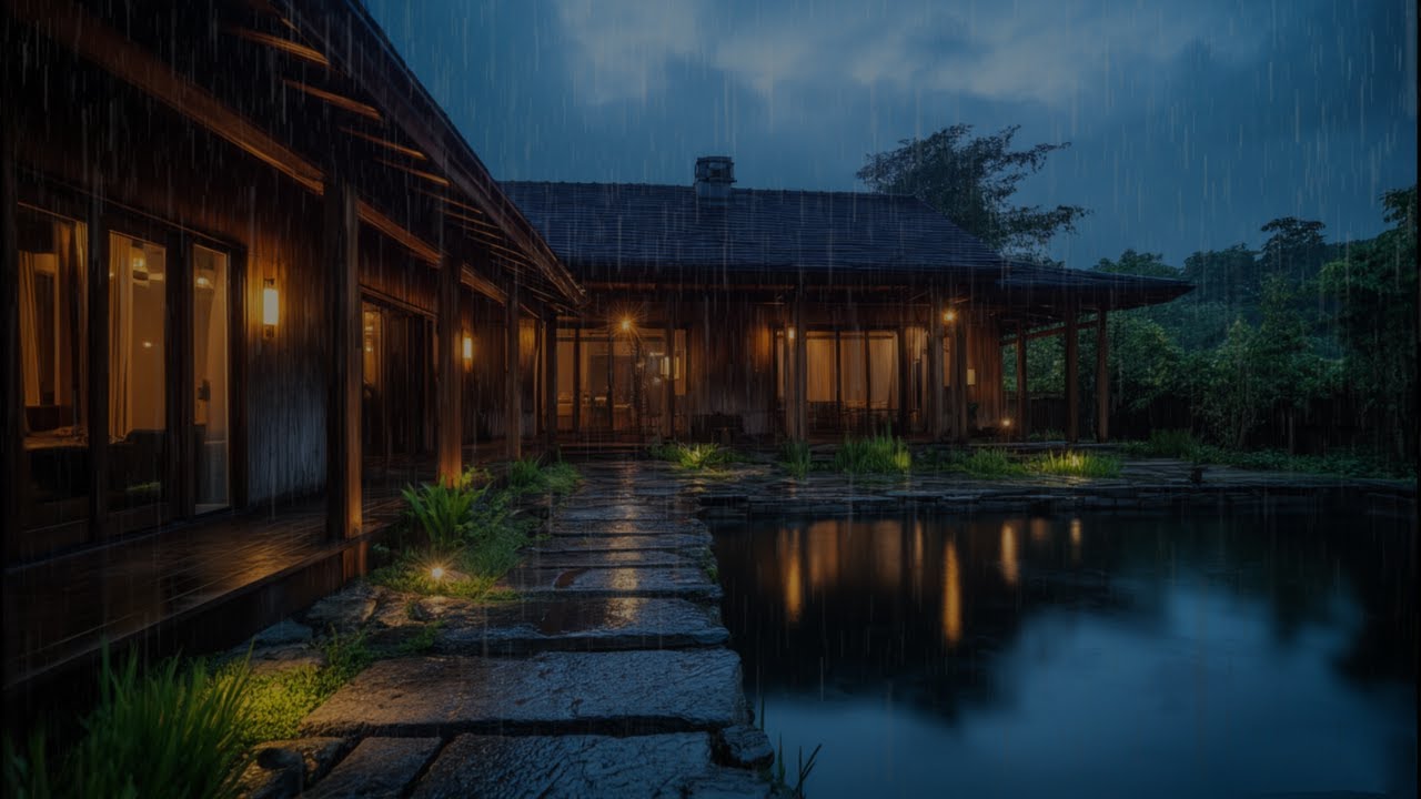 Night Ambient Sounds, Cricket, Swamp Sounds at Night | Deep Sleep and Relaxation Meditation