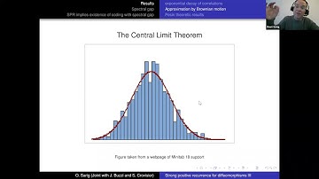 Omri Sarig - Dynamics of smooth surface diffeomorphisms: Spectral gap and stochastic properties ICTP