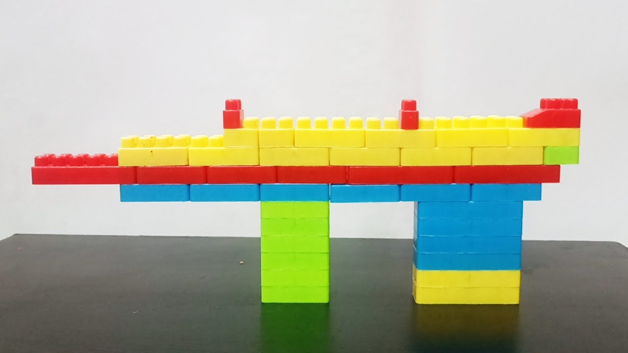 How to Make a Simple Gun with Building Blocks | Easy DIY Toy Tutorial ...