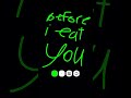 like and subscribe before i eat you