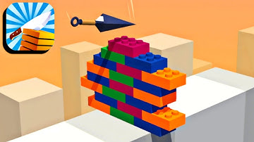 Slice It All New Big Update New Knife All Levels 748-749 Gameplay (iOS,Android)