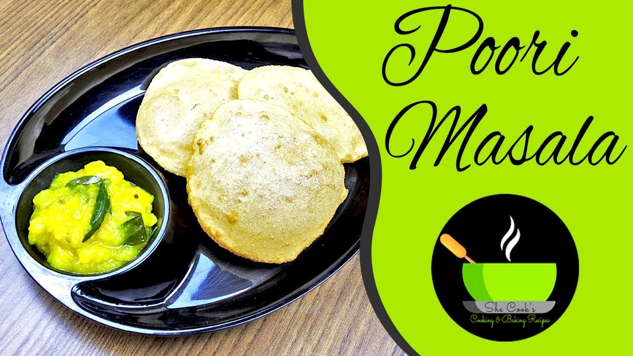 Poori Masala | Poori Kizhangu | Potato Masala | Aloo Poori | She Cooks