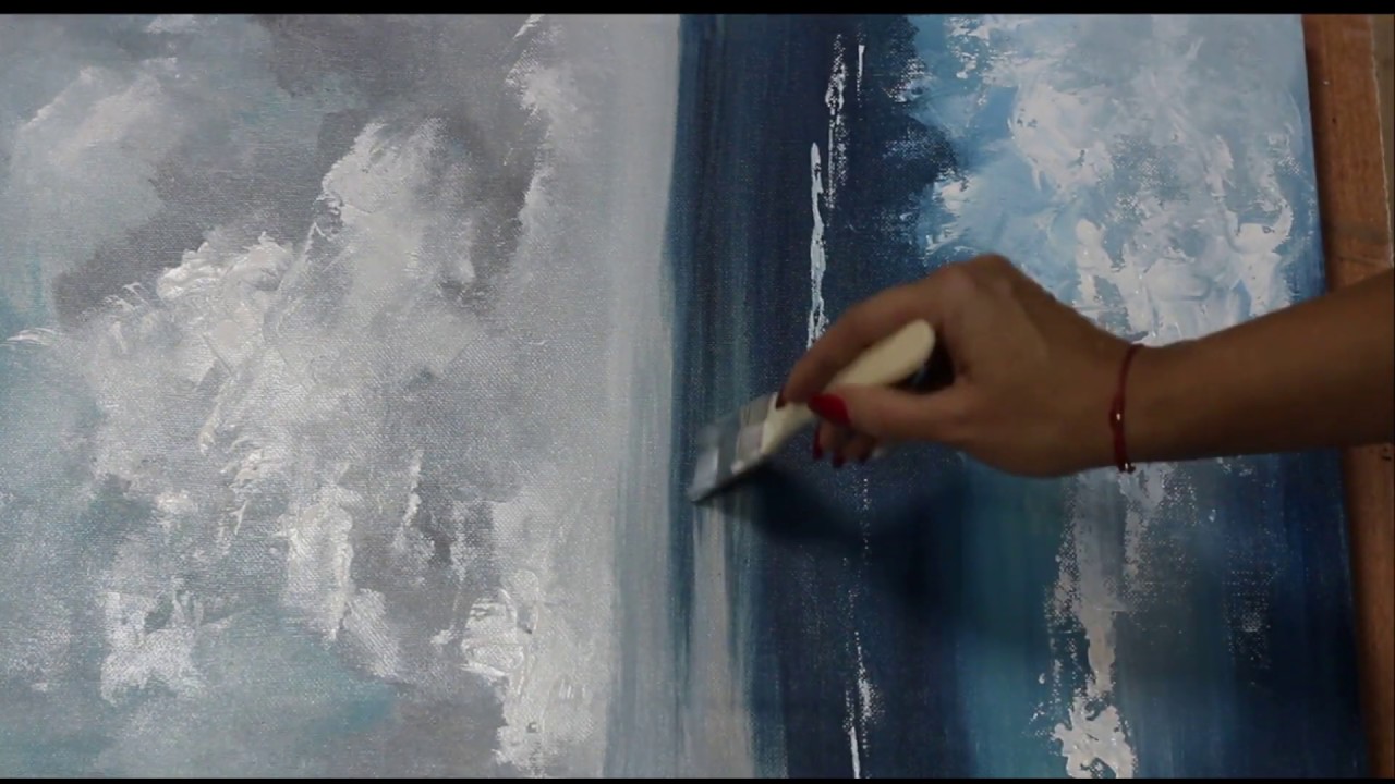 Landscape Painting\Abstract Landscape\Easy/Demonstration Using palette