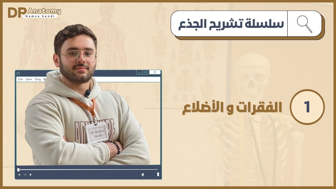 Dr. hamza hendi | الفقرات و القفص الصدري