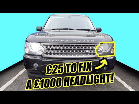 Adaptive Xenon headlight repair on Range Rover L322