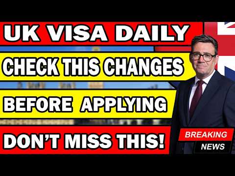 UK Visa Rules 2026 — Check These Changes Before Applying