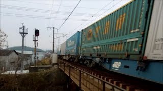 JR貨物 EF210-145号機[吹]+コキ26B　貨物列車1051レ【約20分遅れ＆容赦ない大爆走!!!】