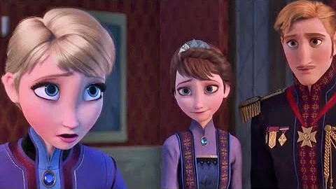 ¿Por qué se van los padres de Elsa?