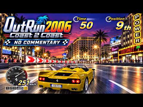 OutRun 2006: Coast 2 Coast  (PC) [2006] Gameplay - YouTube
