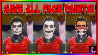 There is a mod available to unlock all the facepaints on pc. : r