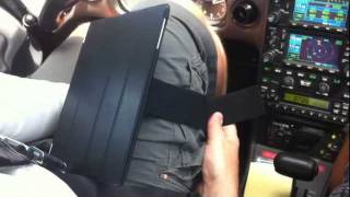 iPad Kneeboard Sport In-Flight Demonstration