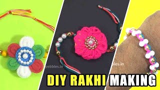 diy easy rakhi making ideas how to make rakhi at home rakhi tutorial collection 1