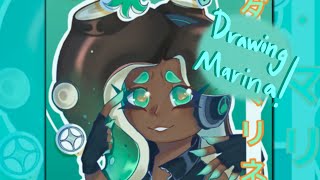 MARINA THE BEST IDOL ❤️❤️❤️ (Splatoon Fanart Speedpaint)
