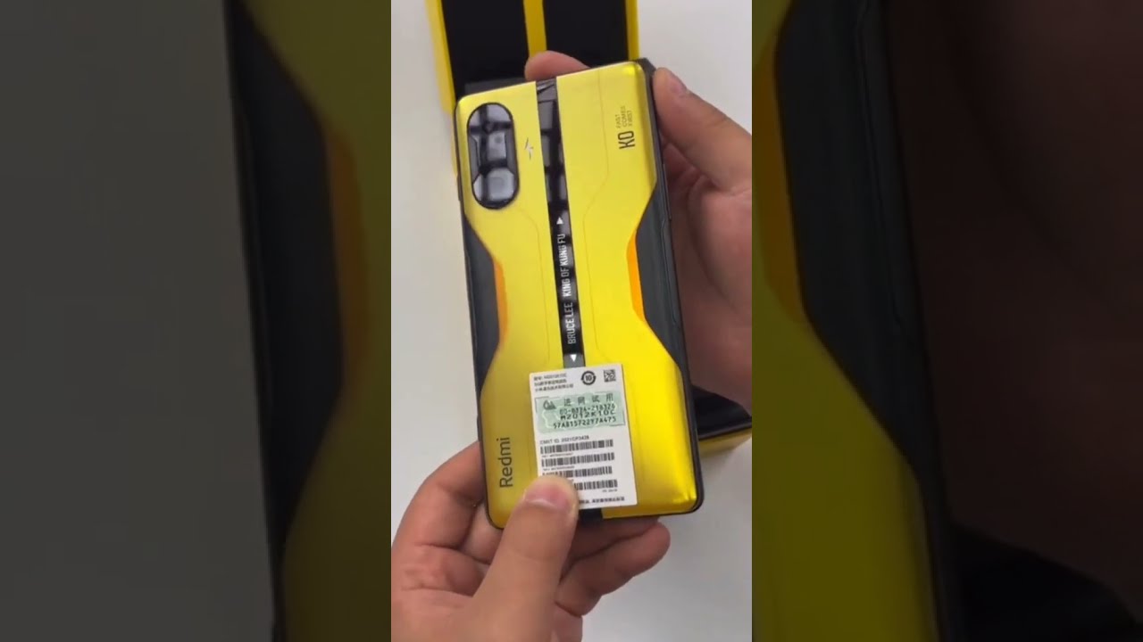 The Brand New Redmi K40 Unboxing