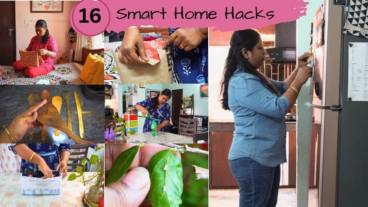 A Collection Of 16 Home & Kitchen Hacks | Smart, Time Saving Ideas | Home Maintenance Tips & Tricks