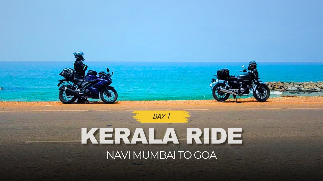 Mumbai to Kerala Ride Begins! 🚀 Day 1: Panvel to Goa on NH 66