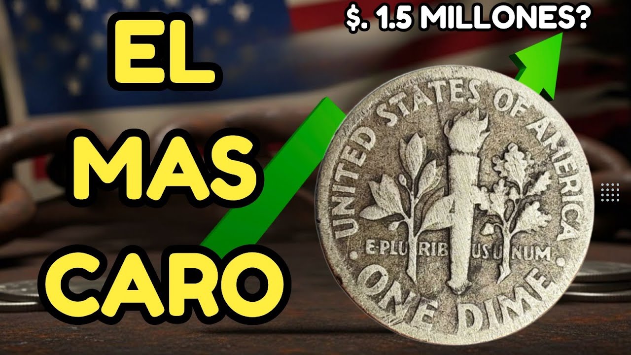 ¡Esta rara moneda de 10¢ podría hacerte millonario!