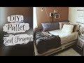 HOW I MADE MY PALLET BED FRAME HOW I MADE MY PALLET BED FRAME