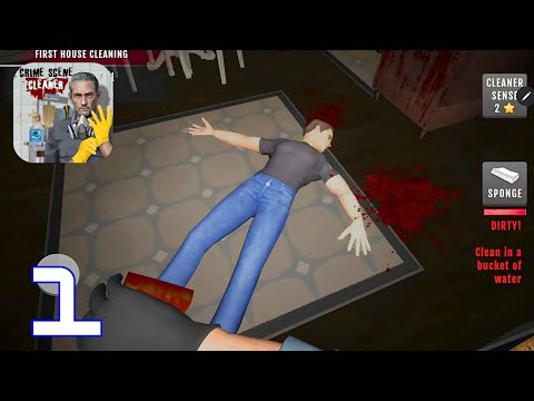 Crime Scene Cleaner: Mobile 3D - Mission 1 (Android ios)