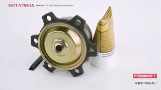 0411-V75SHA PROPSHAFT CV JOINT 35X107 FOR MITSUBISHI